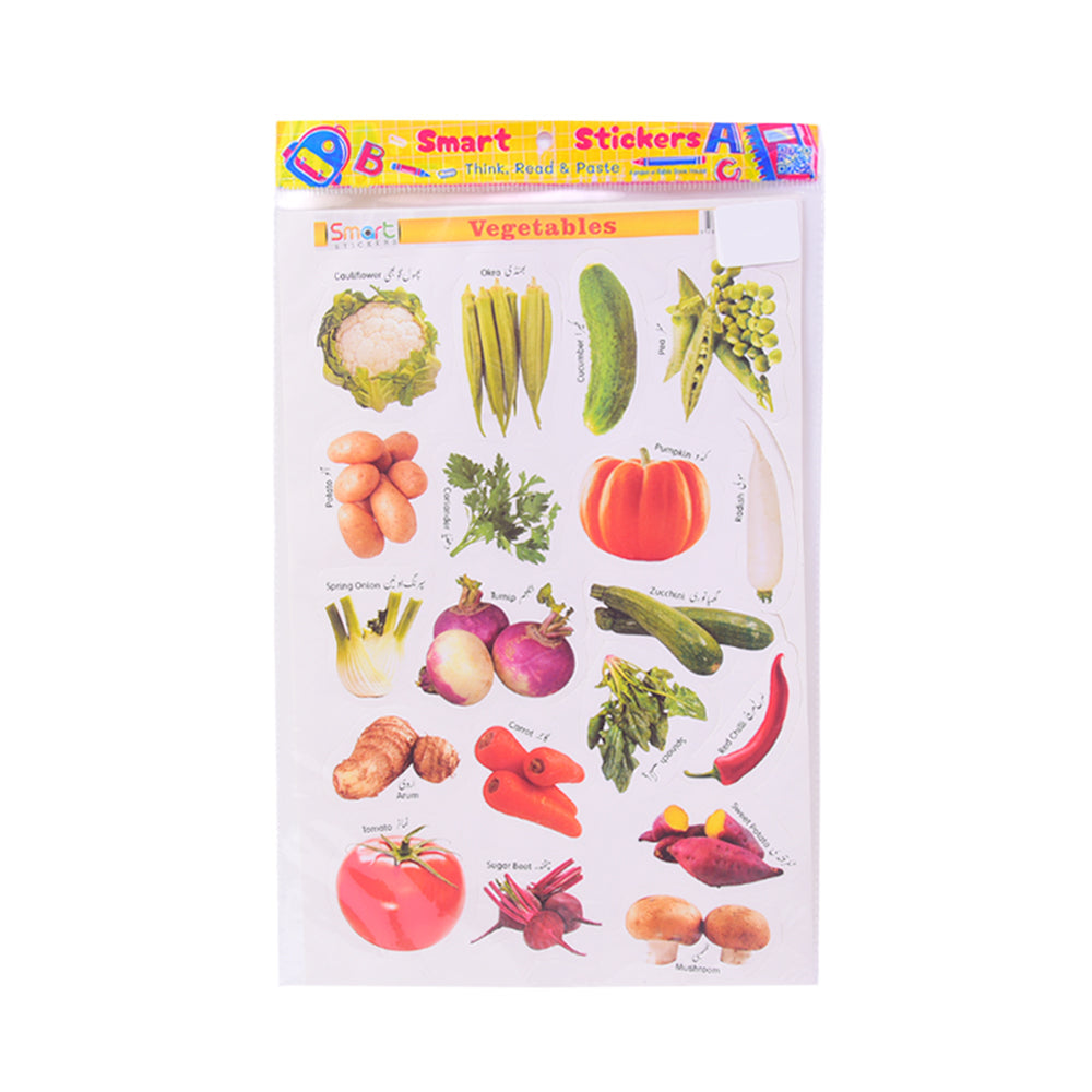 3003 VEGETABLE STICKERS Default Title - MamasJan Toys