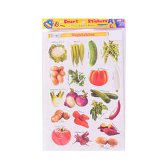 3003 VEGETABLE STICKERS Default Title - MamasJan Toys