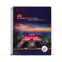 1208 8 SUBJECT NOTEBOOK MEDIUM NARROW Default Title - MamasJan Toys