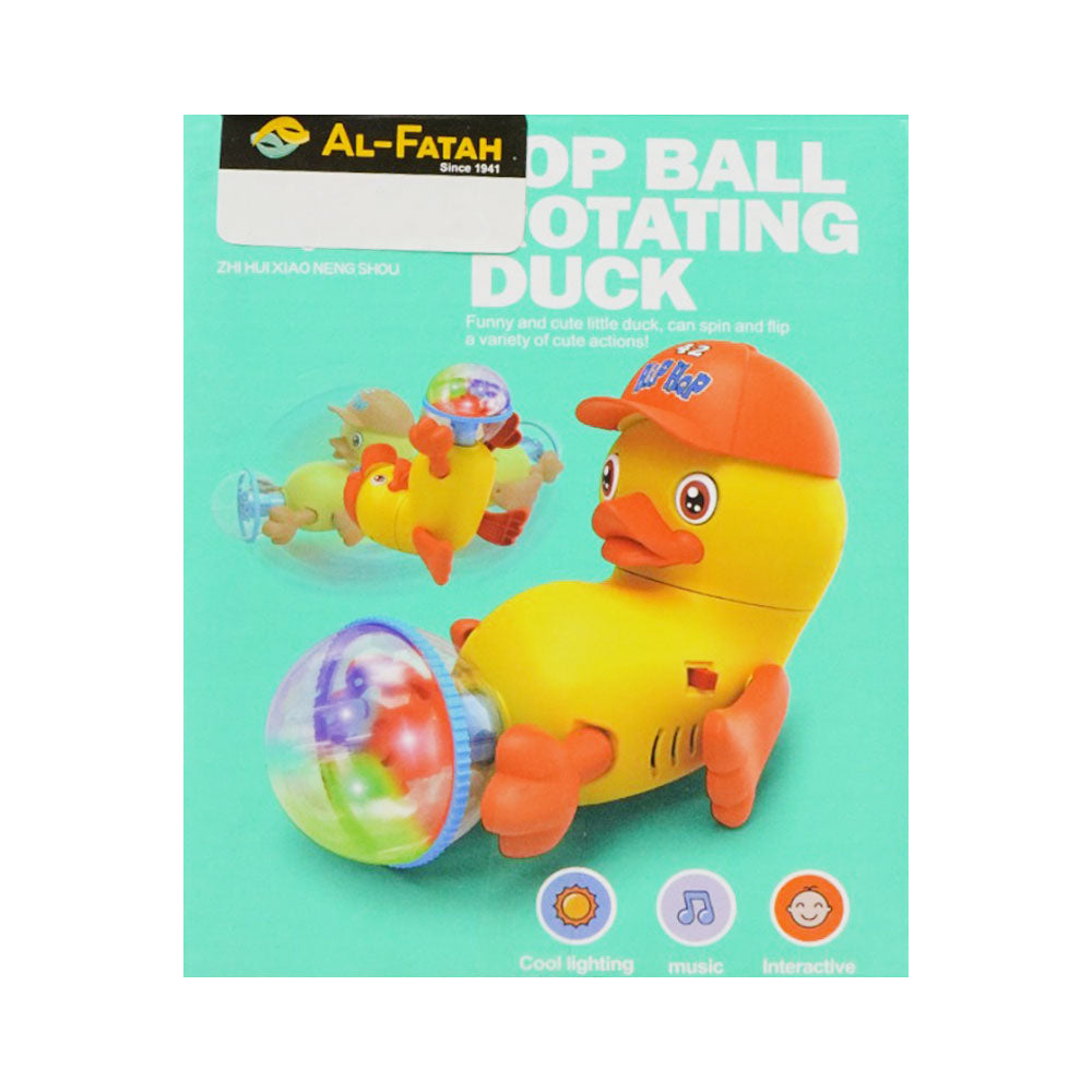 9942C TOP BALL ROTATING DUCK Default Title - MamasJan Toys
