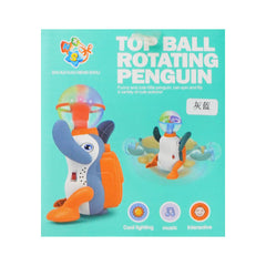 9943 TOP BALL ROTATING PENGUIN Default Title - MamasJan Toys