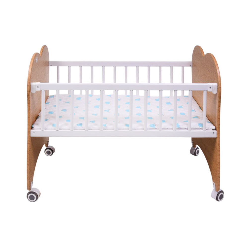 BABY WOODEN COT 260 Default Title - MamasJan Toys