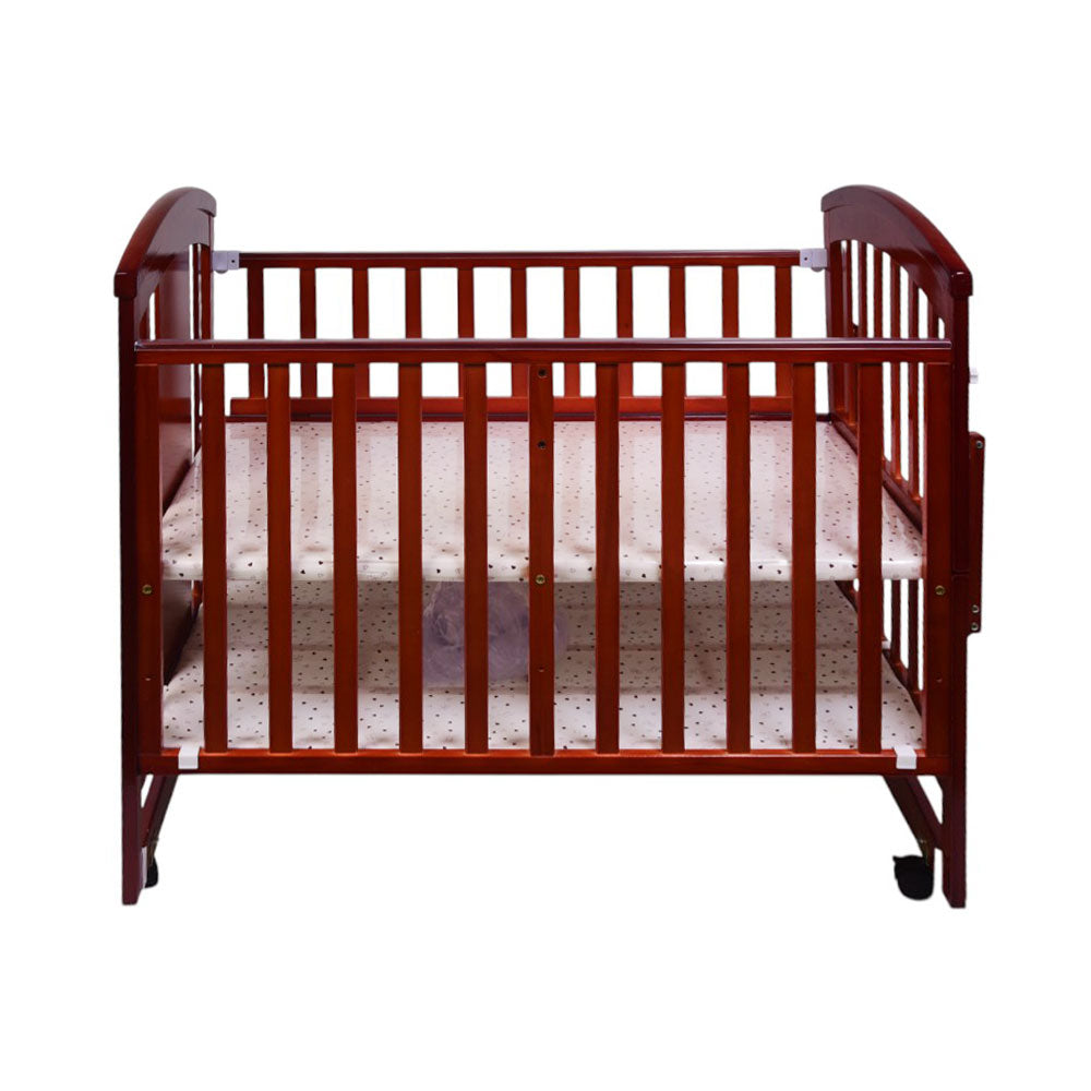BABY WOODEN COT 883 Default Title - MamasJan Toys