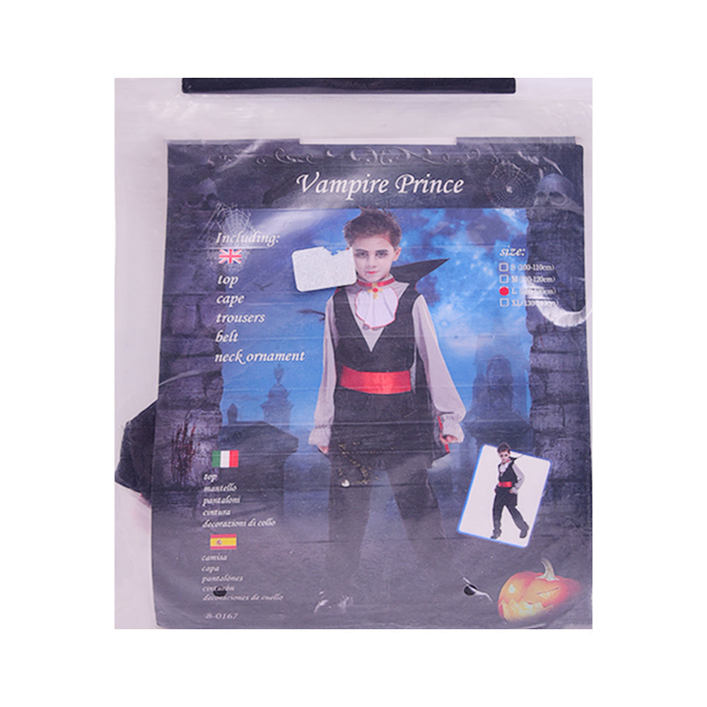 B0167 H-W VAMPIRE PRINCE COSTUME Default Title - MamasJan Toys