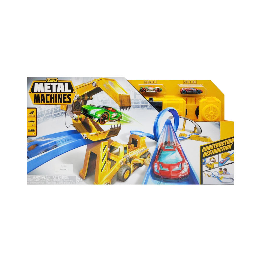 6703 ZURU TRACK SET METAL MACHINES AI Default Title - MamasJan Toys