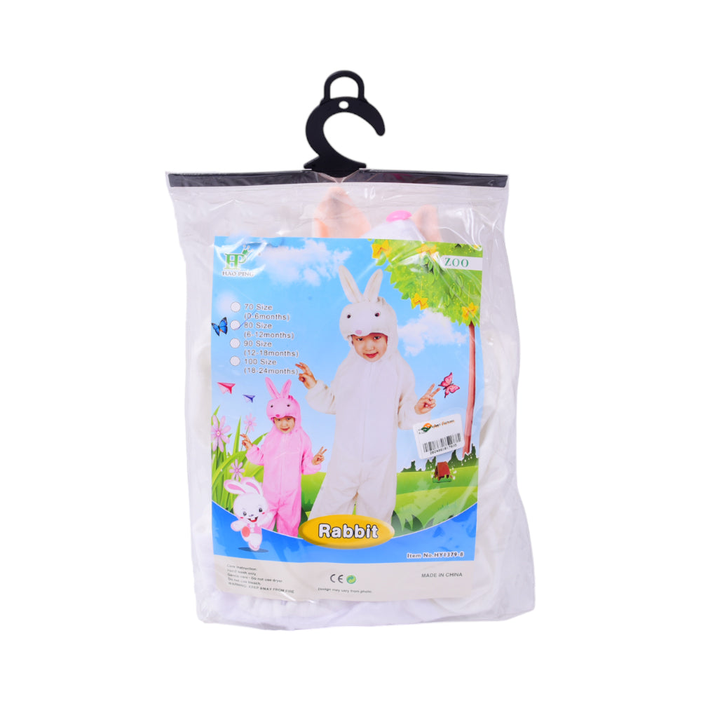 HY1379-8 RABBIT COSTUME 6-12M Default Title - MamasJan Toys