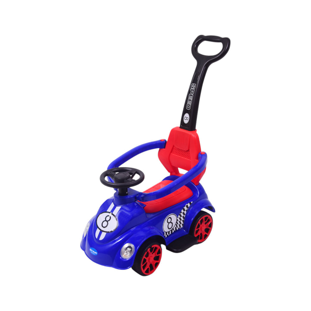 BABY PUSHING CAR W-HANDLE 316-YBC8316P Default Title - MamasJan Toys