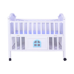 BABY WOODEN BED 6025 Default Title - MamasJan Toys