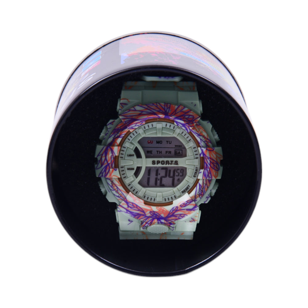 8020 WRIST WATCH SPORTS TIN Default Title - MamasJan Toys