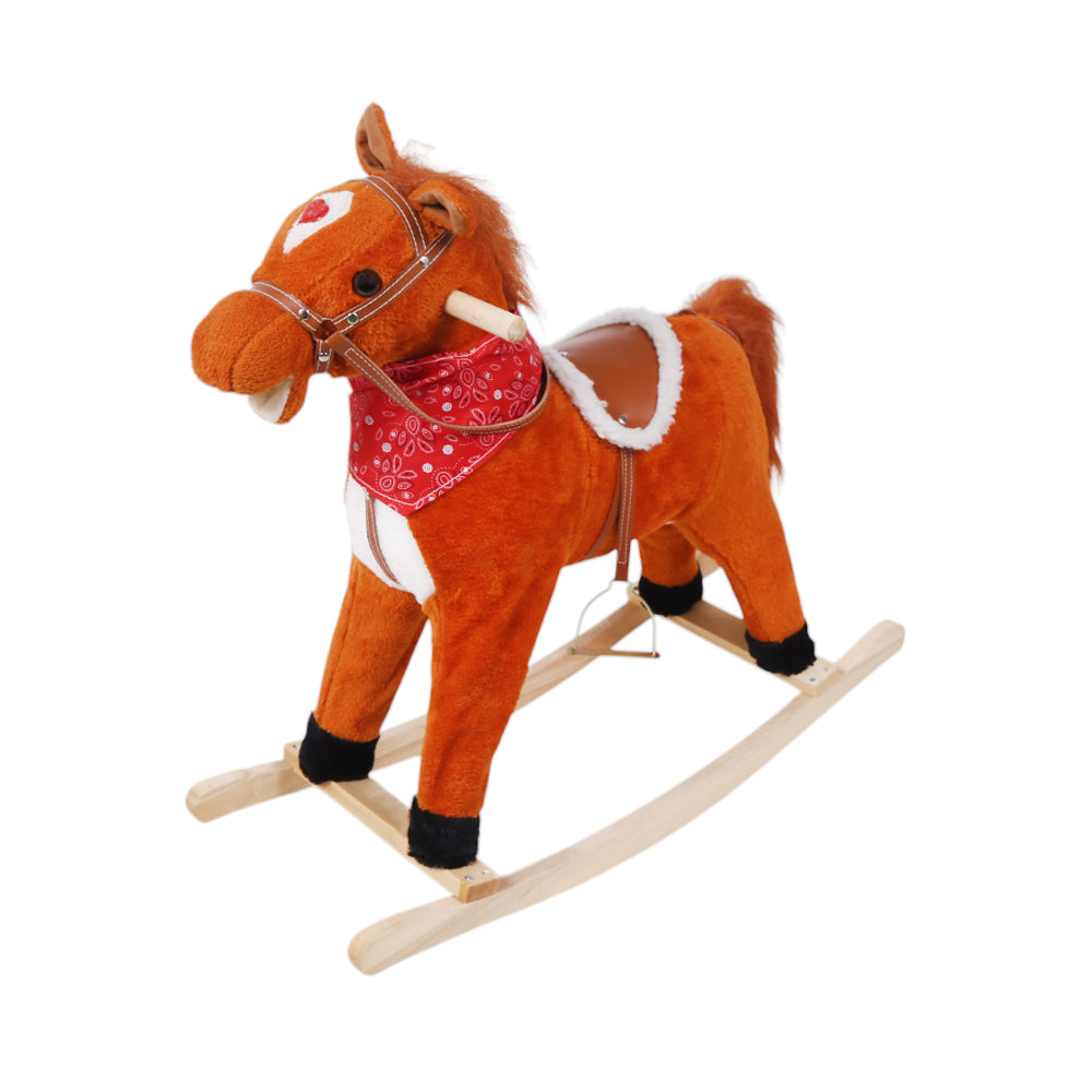 MUSICAL ROCKING HORSE IR H-12 M Default Title - MamasJan Toys