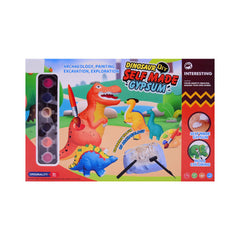 1118L DIY DINOSAUR PAINTING GYPSUM Default Title - MamasJan Toys