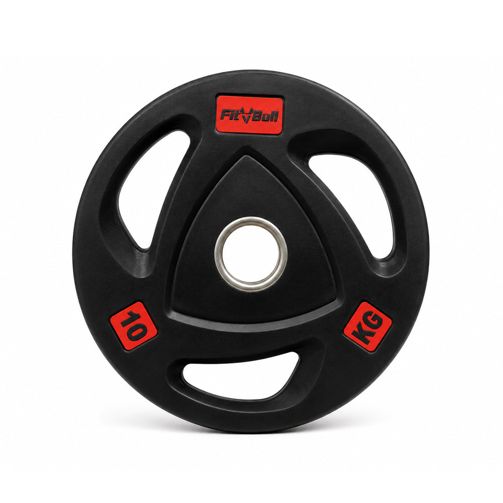 RUB WEIGHT PLATE OLYMPIC 10KG Default Title - MamasJan Sports & fitness