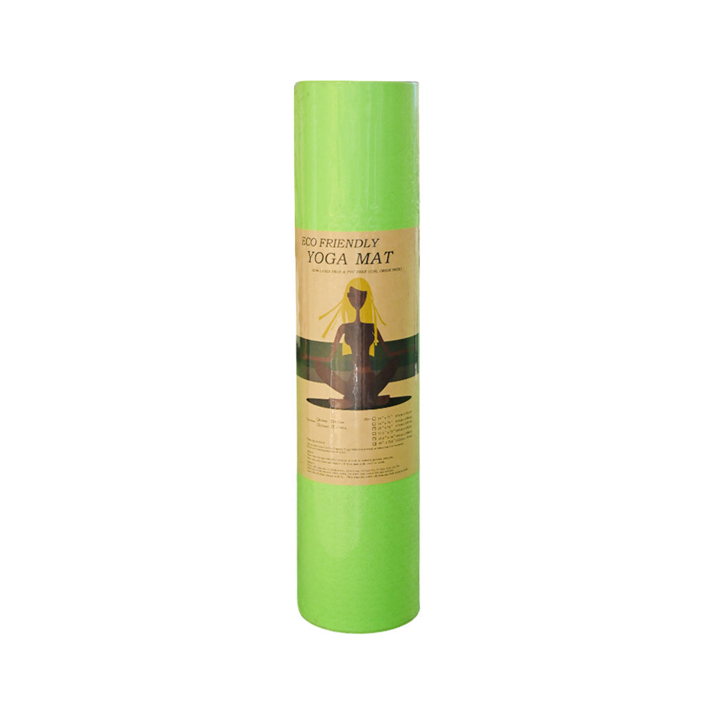EXCERCISE YOGA MAT 6MM 8058 IR Default Title - MamasJan Sports & fitness