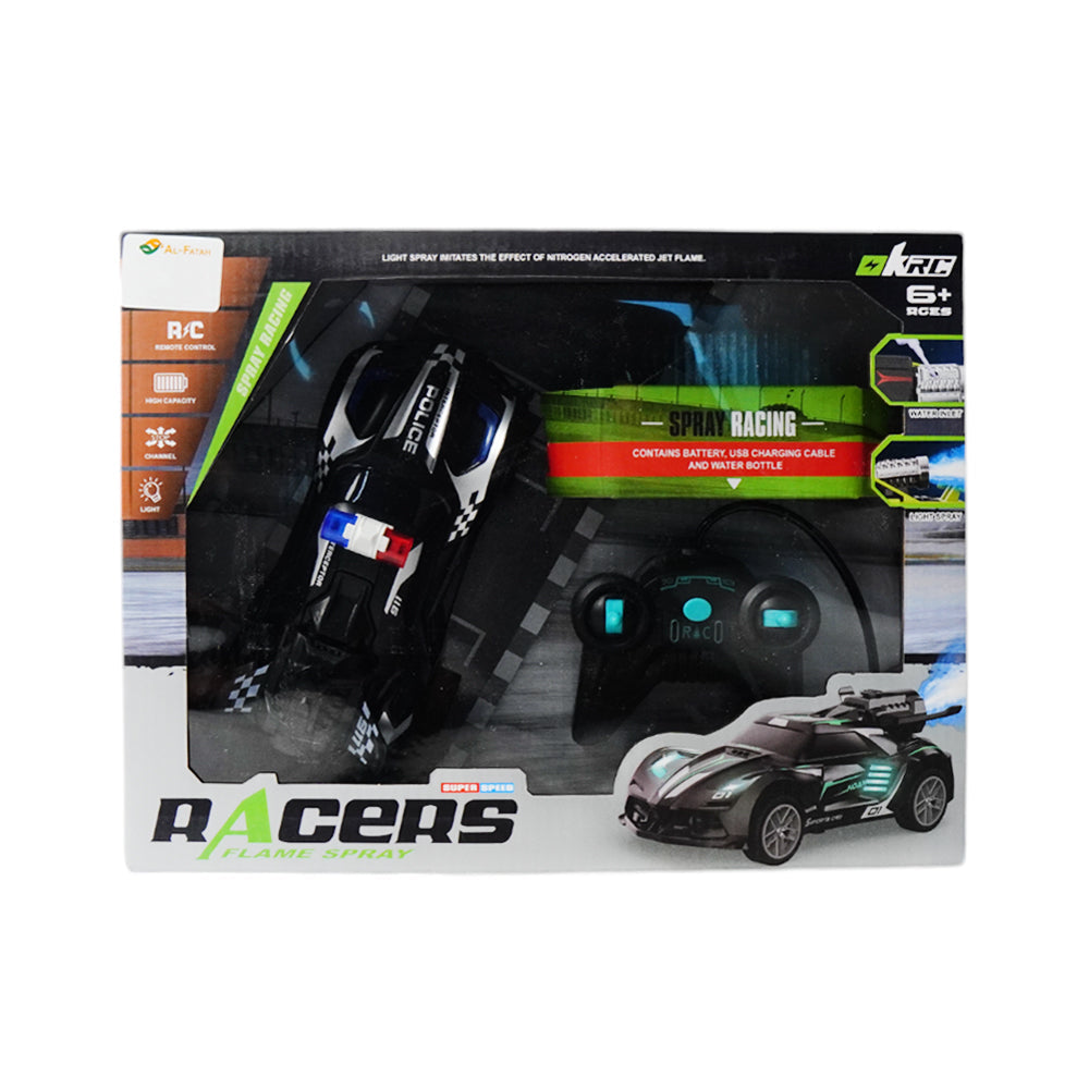 KM663-3 POLICE SPRAY CAR W-USB R/C Default Title - MamasJan Toys