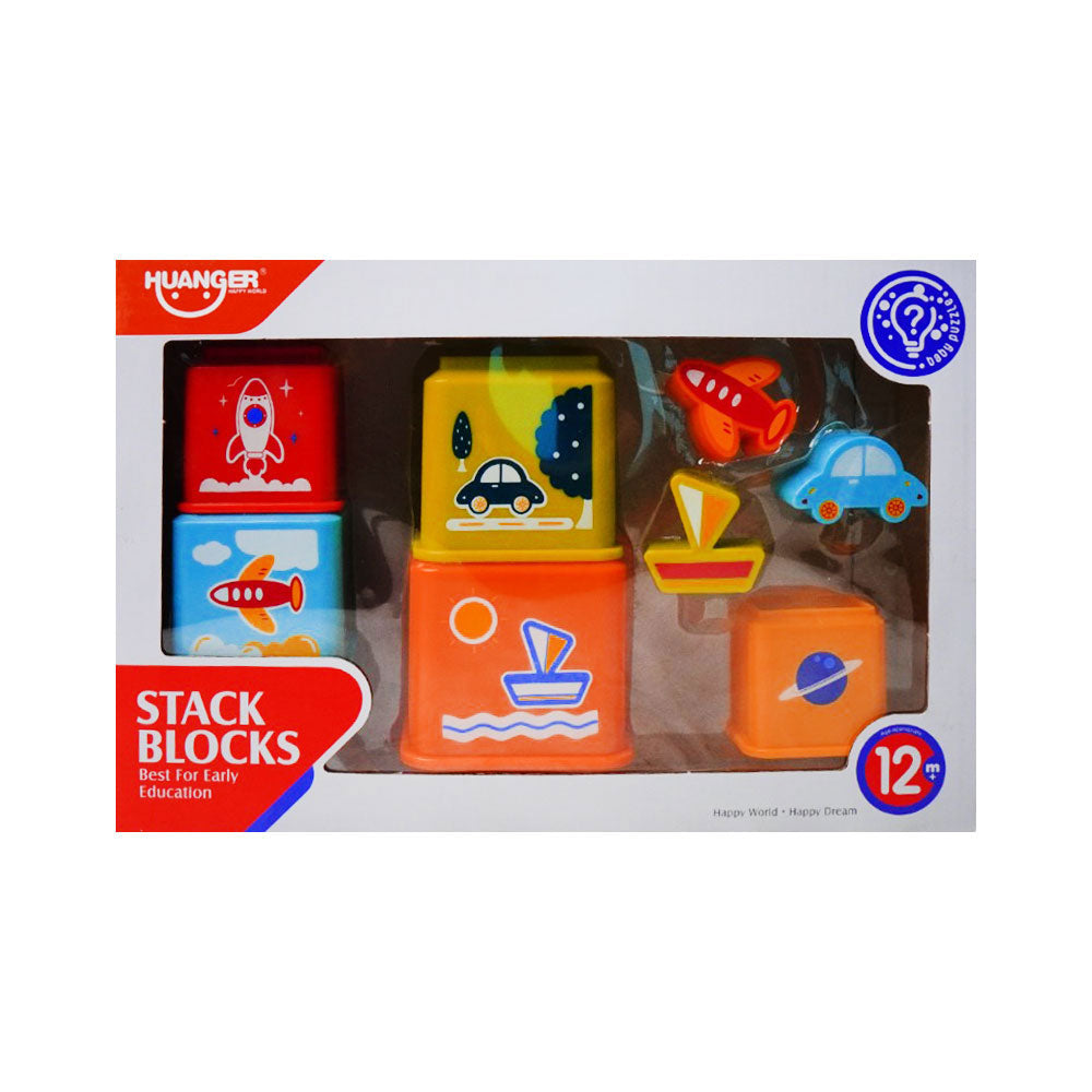 HE0225 STACK BLOCKS Default Title - MamasJan Toys