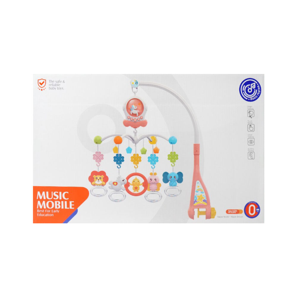 HE0312 MUSICAL CORT MOBILE IR Default Title - MamasJan Toys