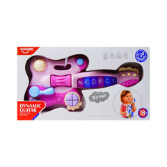HE0502 MUSICAL GUITAR PINK Default Title - MamasJan Toys
