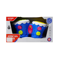 HE0505 MUSICAL DRUM BLUE Default Title - MamasJan Toys