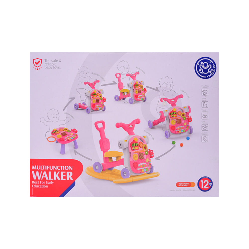 HE0813 MUSICAL 5IN1 WALKER Default Title - MamasJan Toys