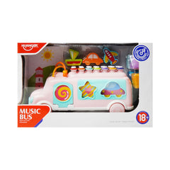 HE8019 SHAPE SORTER BUSS XYLOPHONE Default Title - MamasJan Toys