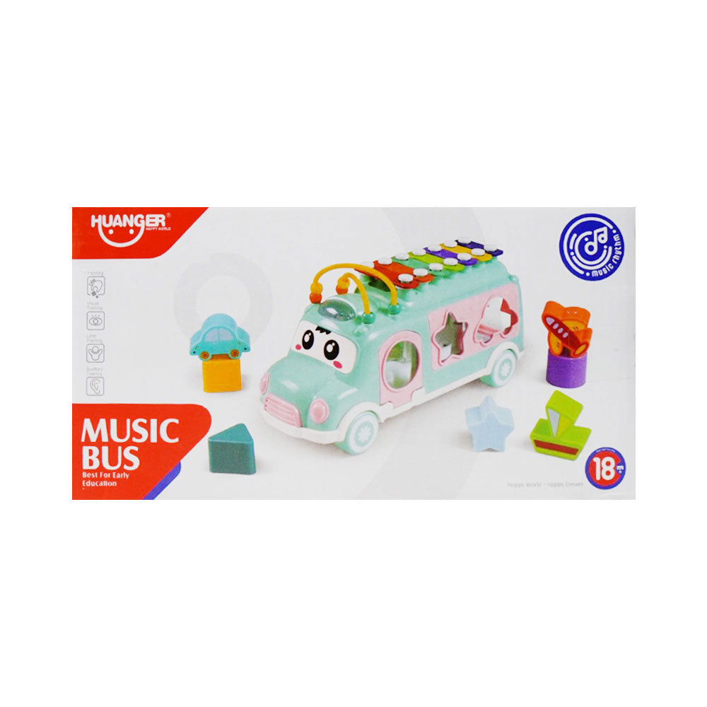 HE8037 MUSIC BUSS PIANO Default Title - MamasJan Toys