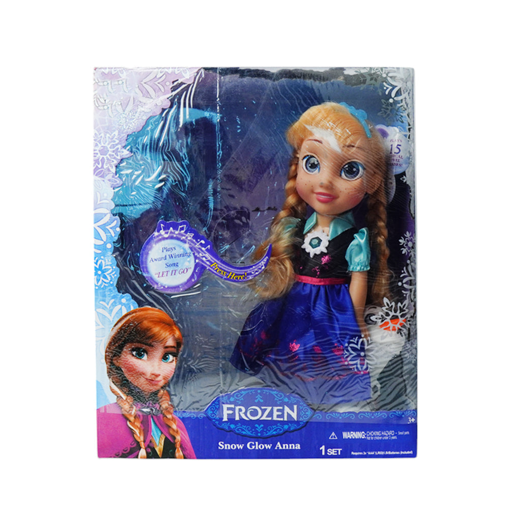 L2015-2 MUSICAL FROZEN DOLL 14INCH Default Title - MamasJan Toys