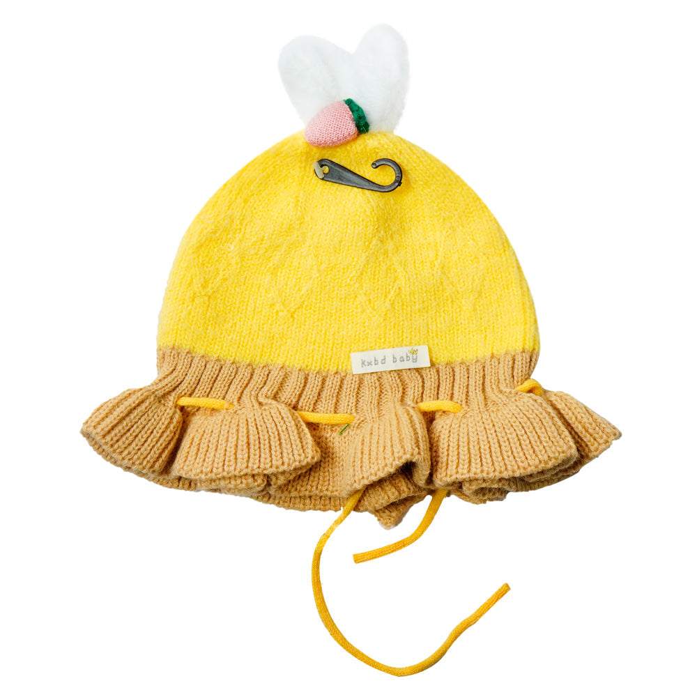 BABY WOOLEN CAP MDW-24 CHI 00 F11 Default Title - MamasJan KidsWear