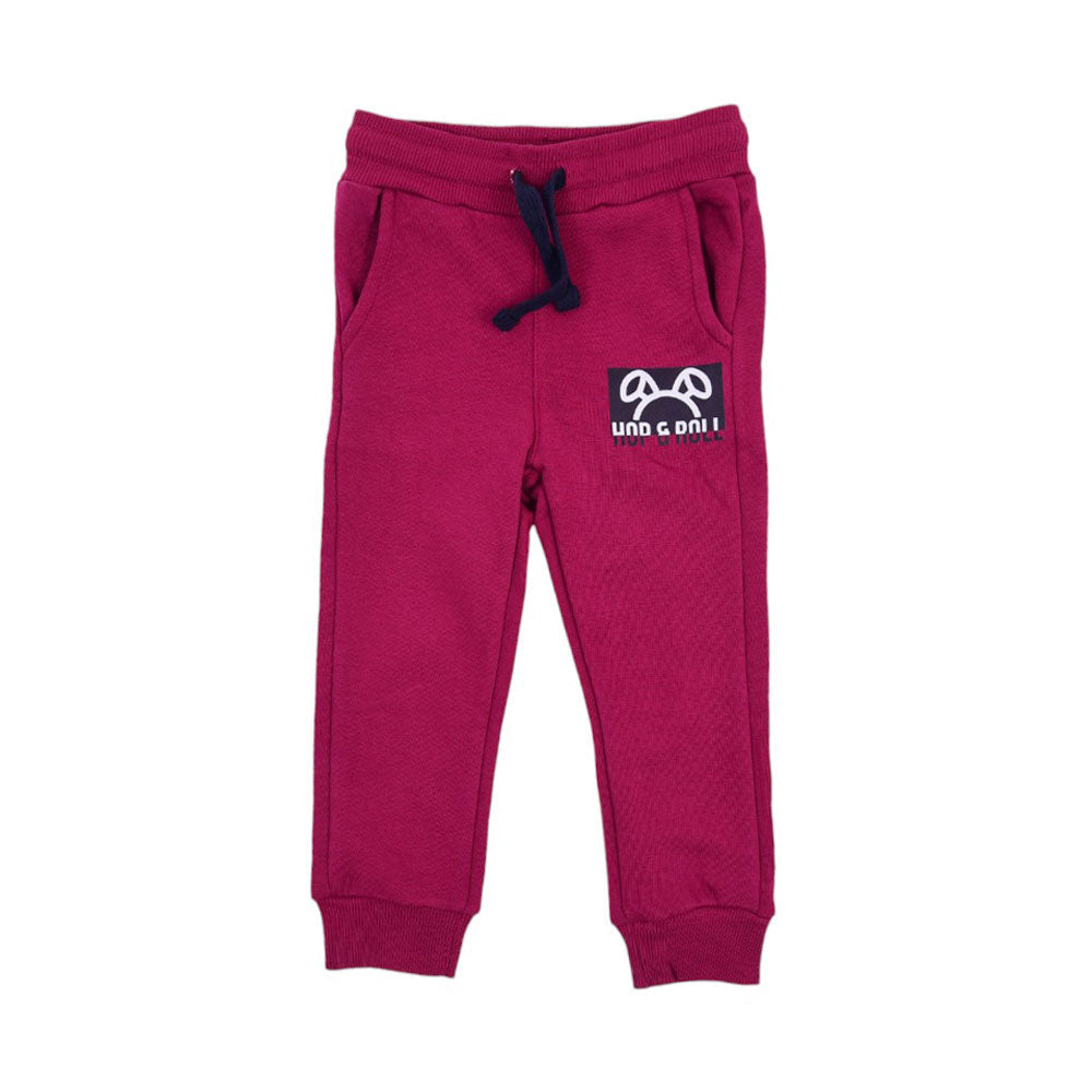 BOYS TROUSER HOP & ROLL PLUM MZW-24 2-3 YEARS Default Title - MamasJan KidsWear