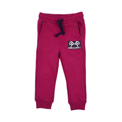BOYS TROUSER HOP & ROLL PLUM MZW-24 2-3 YEARS Default Title - MamasJan KidsWear