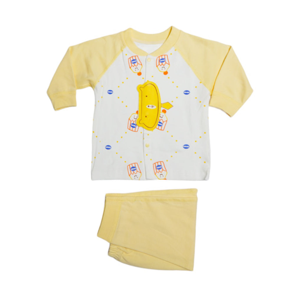BOYS L/S 2PC PAJAMA SUIT MZS-24 6-9M 3068 Default Title - MamasJan KidsWear