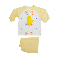 BOYS L/S 2PC PAJAMA SUIT MZS-24 6-9M 3068 Default Title - MamasJan KidsWear