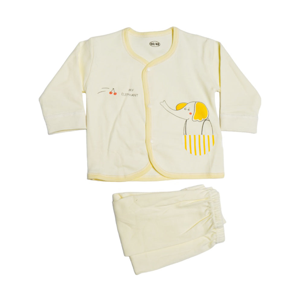 BOYS L/S 2PC PAJAMA SUIT MZS-24 0-6M 505 Default Title - MamasJan KidsWear