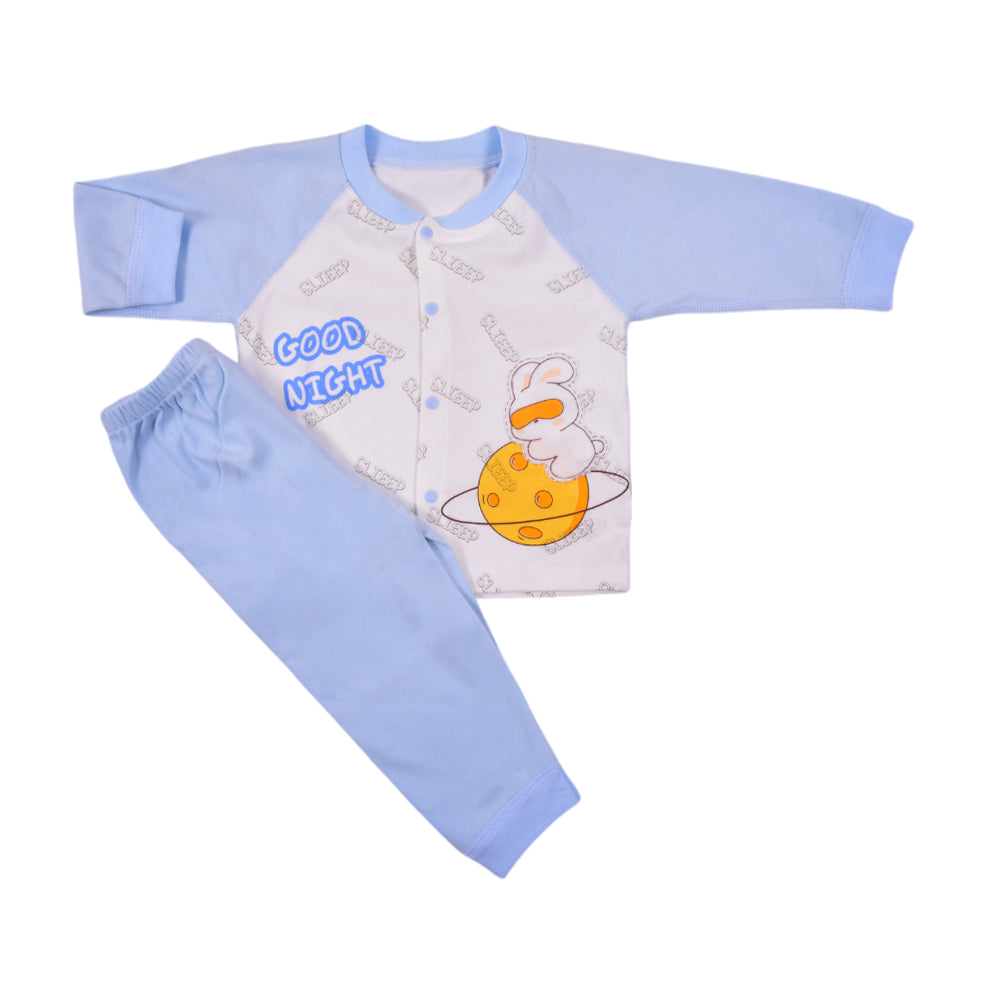 BOYS L/S 2PC PAJAMA SUIT MZS-24 6-9M 3386 Default Title - MamasJan KidsWear