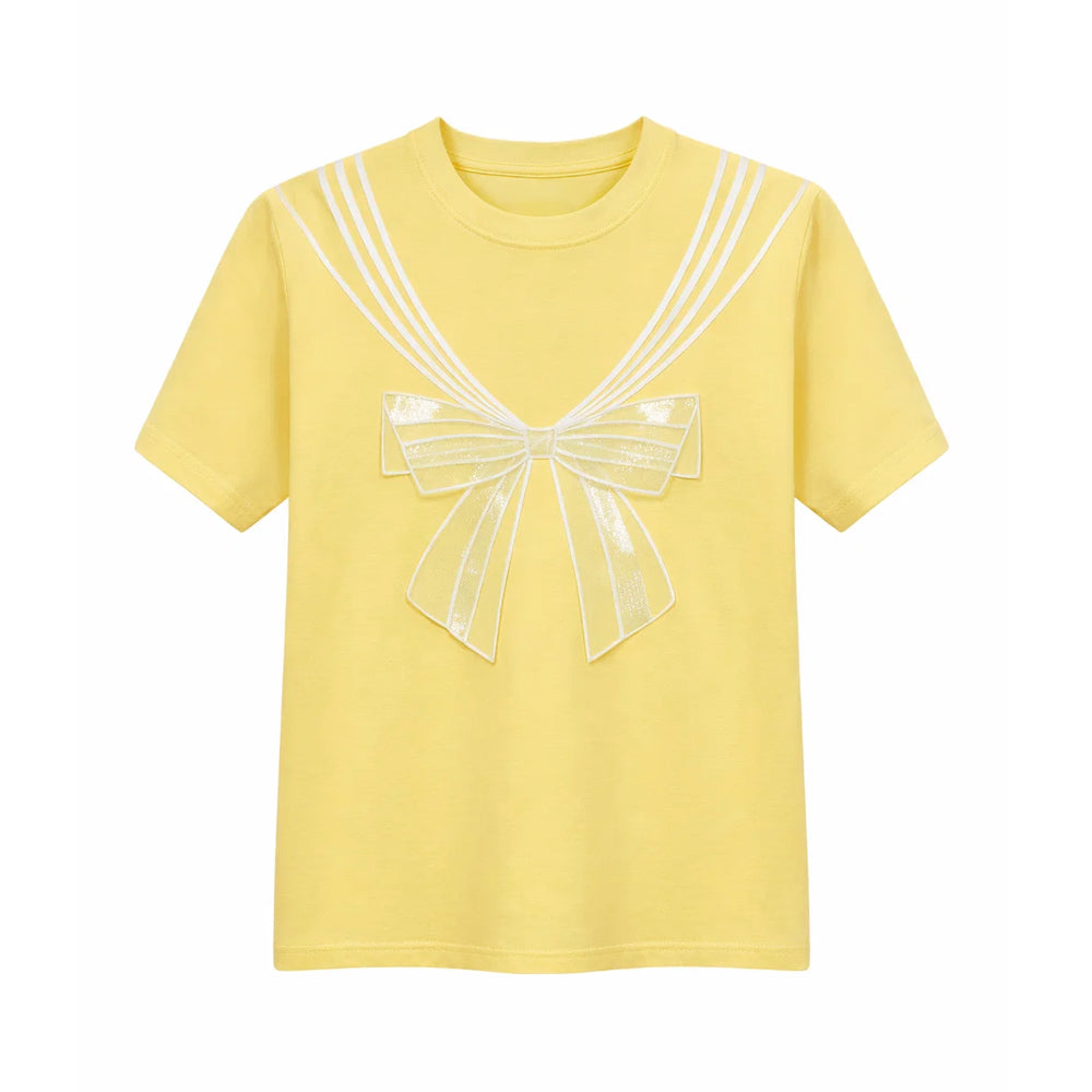 GIRLS S/S BLOUSE MZS-24 7-8 YEAR 0007 Default Title - MamasJan KidsWear