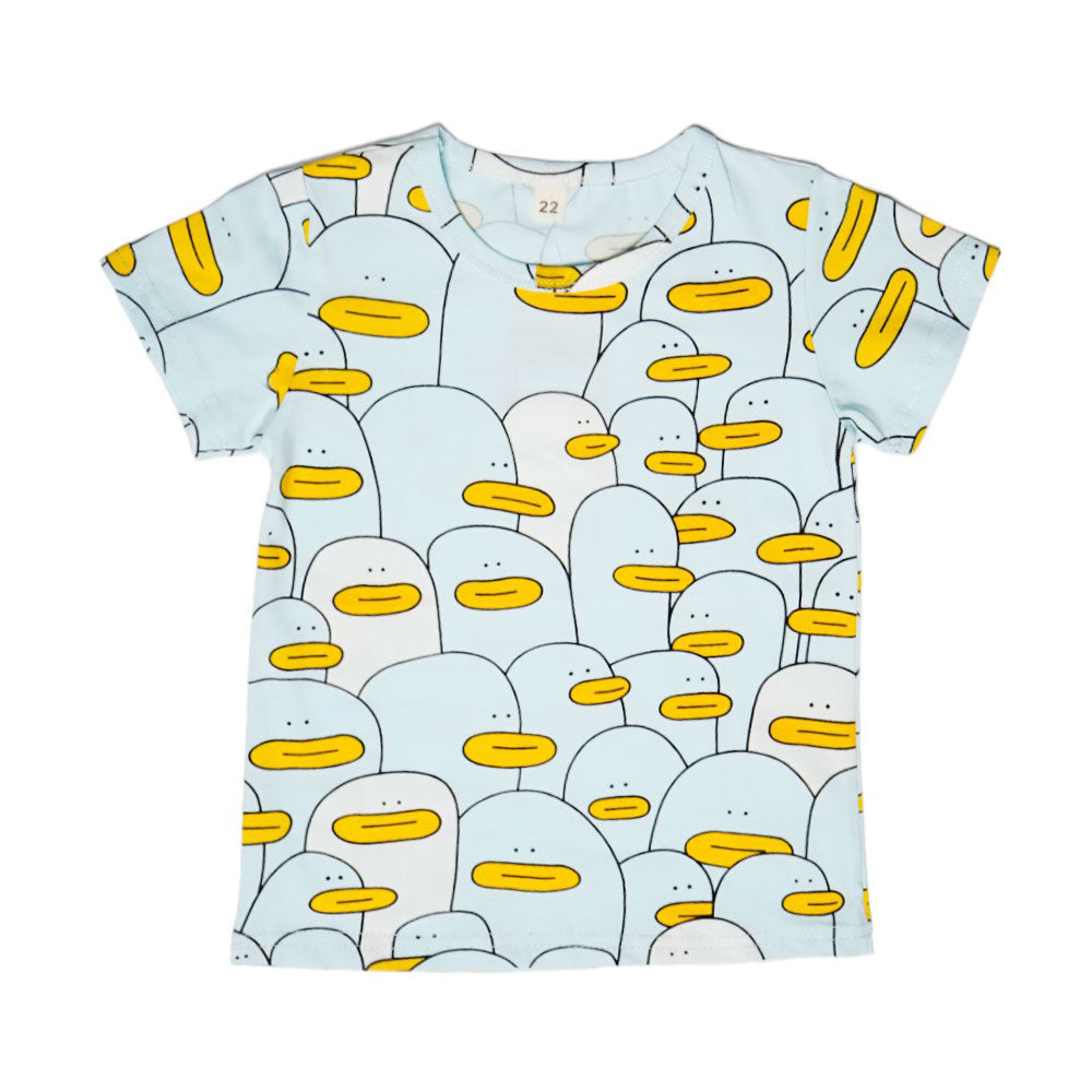 BOYS S/S ROUND NECK T.SHIRT MZS-24 2-3 YEAR 0027 Default Title - MamasJan KidsWear