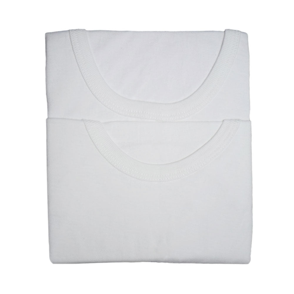BOYS S/L VEST 2PC PACK NICE & EASY MZS-24 11-12 YEAR 009 Default Title - MamasJan KidsWear