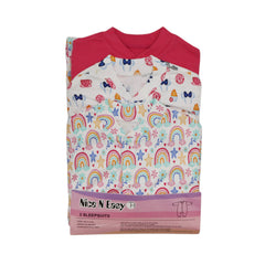 BOYS L/S 3PC SLEEP SUIT W/O SOCKS N&E MZS-24 18-24M HC-029 Default Title - MamasJan KidsWear