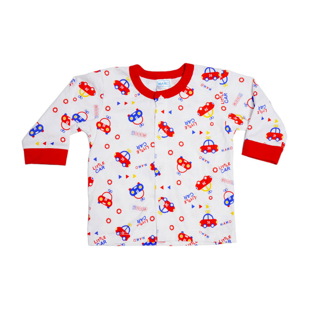 BOYS L/S 2PC PAJAMA SUIT MZS-24 0-3M THAI BL154-155 Default Title - MamasJan KidsWear