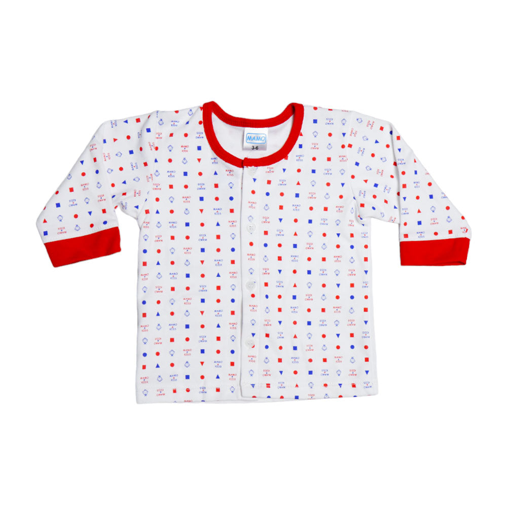 BOYS L/S 2PC PAJAMA SUIT MZS-24 3-6M THAI BL332 Default Title - MamasJan KidsWear