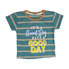 BOYS S/S 2PC KINICKER SUIT MZS-24 9-12 M 505 Default Title - MamasJan KidsWear