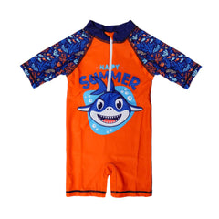 BOYS SWIMMING COSTUME MZS-24 SMALL 68400 THAI Default Title - MamasJan KidsWear