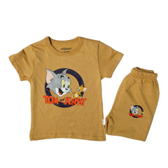 BOYS S/S 2PC SLEEPING SUIT MZS-24 12-18M 5748 Default Title - MamasJan KidsWear