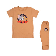 BOYS S/S 2PC SLEEPING SUIT MZS-24 9-10 YEAR 5748 Default Title - MamasJan KidsWear
