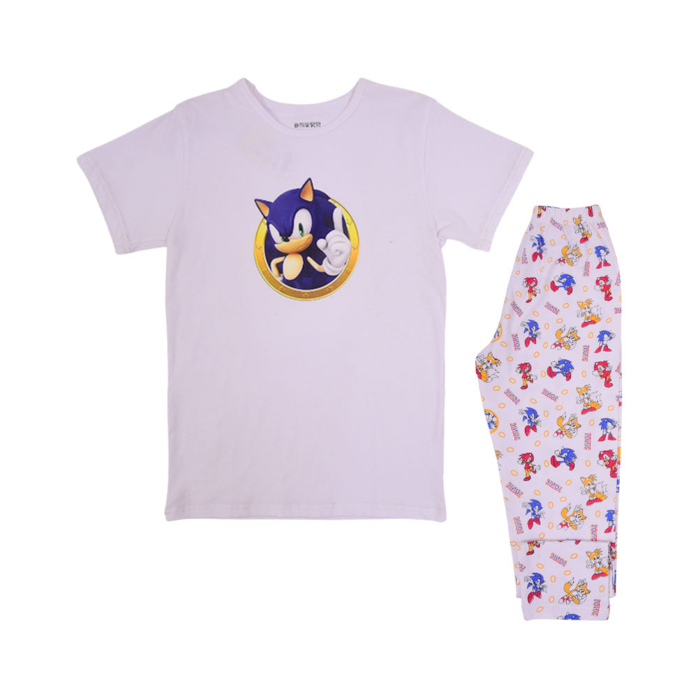 BOYS S/S 2PC SLEEPING SUIT MZS-24 11-12 YEAR 5746 Default Title - MamasJan KidsWear