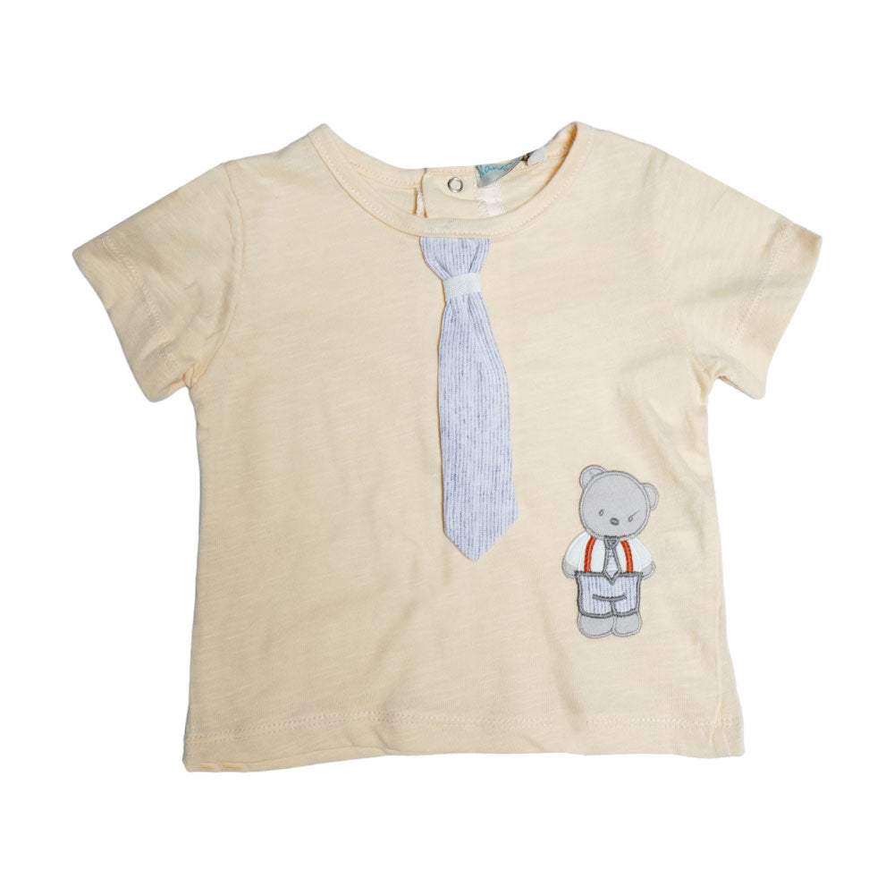 BOYS S/S 3PC KNICKER SUIT TUR MZS-24 6-9M 014 Default Title - MamasJan KidsWear