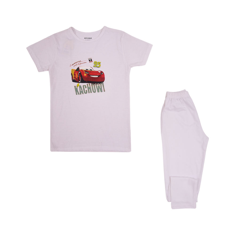 BOYS S/S 2 PCS SLEEPING SUIT MZS-24 11-12 Y 5601 Default Title - MamasJan KidsWear