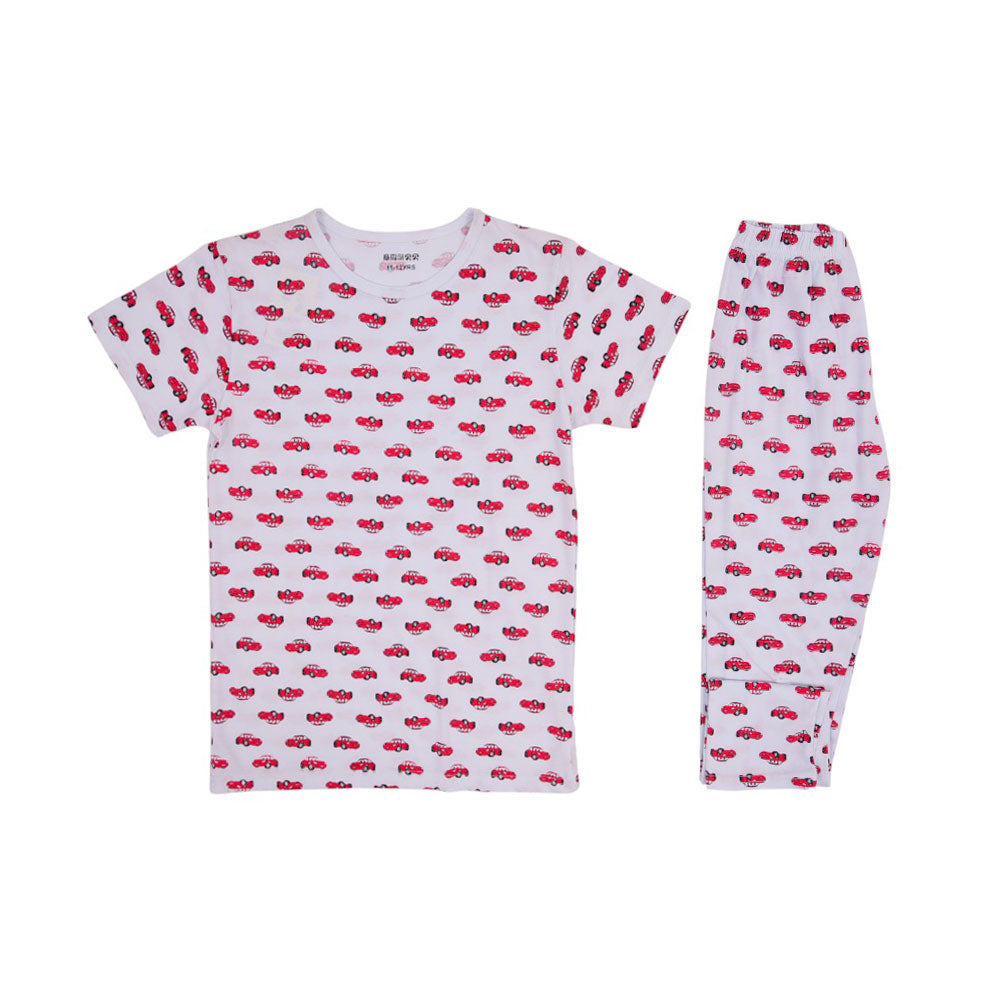 BOYS S/S 2 PC PACK SLEEPING SUIT MZS-24 11-12 Y 5612 Default Title - MamasJan KidsWear