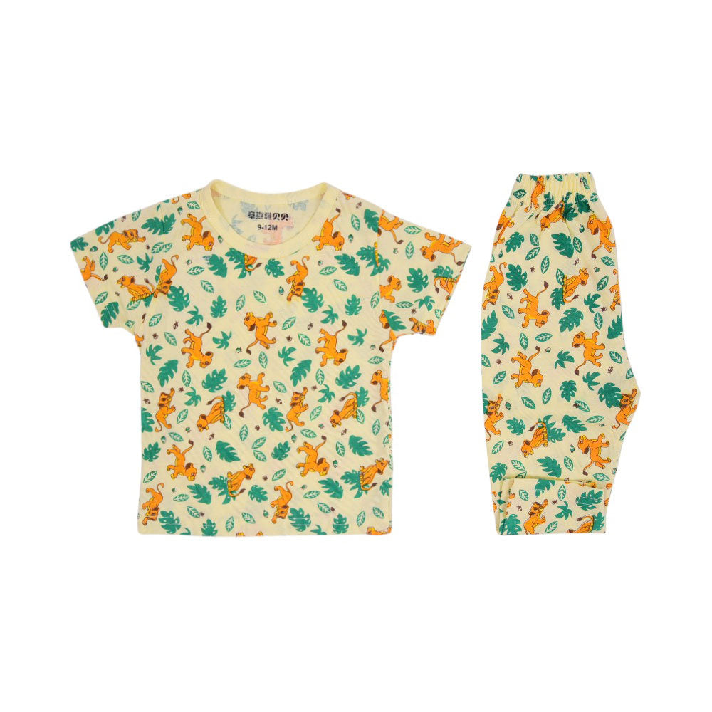 BOYS S/S 2 PC PACK SLEEPING SUIT MZS-24 9-12 M 5623 Default Title - MamasJan KidsWear