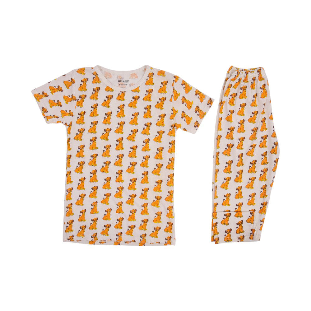 BOYS S/S 2 PC PACK SLEEPING SUIT MZS-24 9-10 Y 5625 Default Title - MamasJan KidsWear