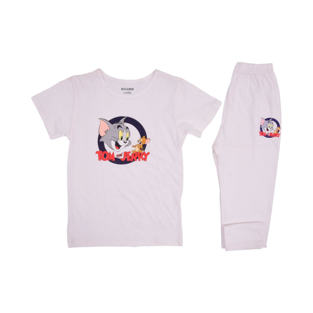 BOYS S/S 2 PC PACK SLEEPING SUIT MZS-24 7-8 Y 5750 Default Title - MamasJan KidsWear
